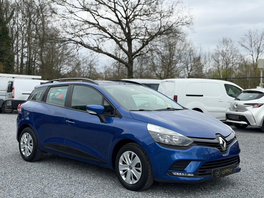 RENAULT CLIO - 1.2 BENZINE, Auto's, Stof, Blauw, Bedrijf, Onderhoudsboekje