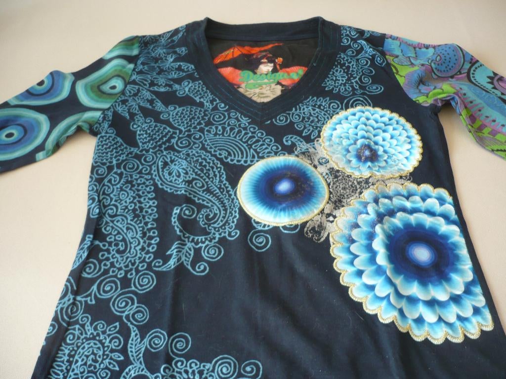 Pull Desigual L-longsleeve maat 42/44, Kleding | Dames, Overige kleuren, Maat 42/44 (L), Ophalen of Verzenden, Desigual