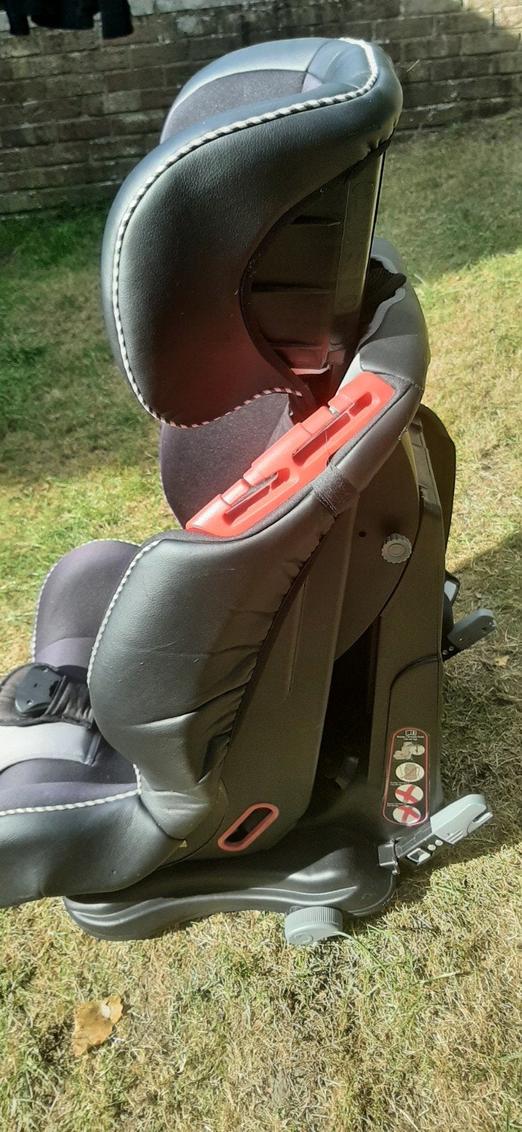 siege enfant pour voiture isofix reglable comme neuf, Enlèvement, Isofix