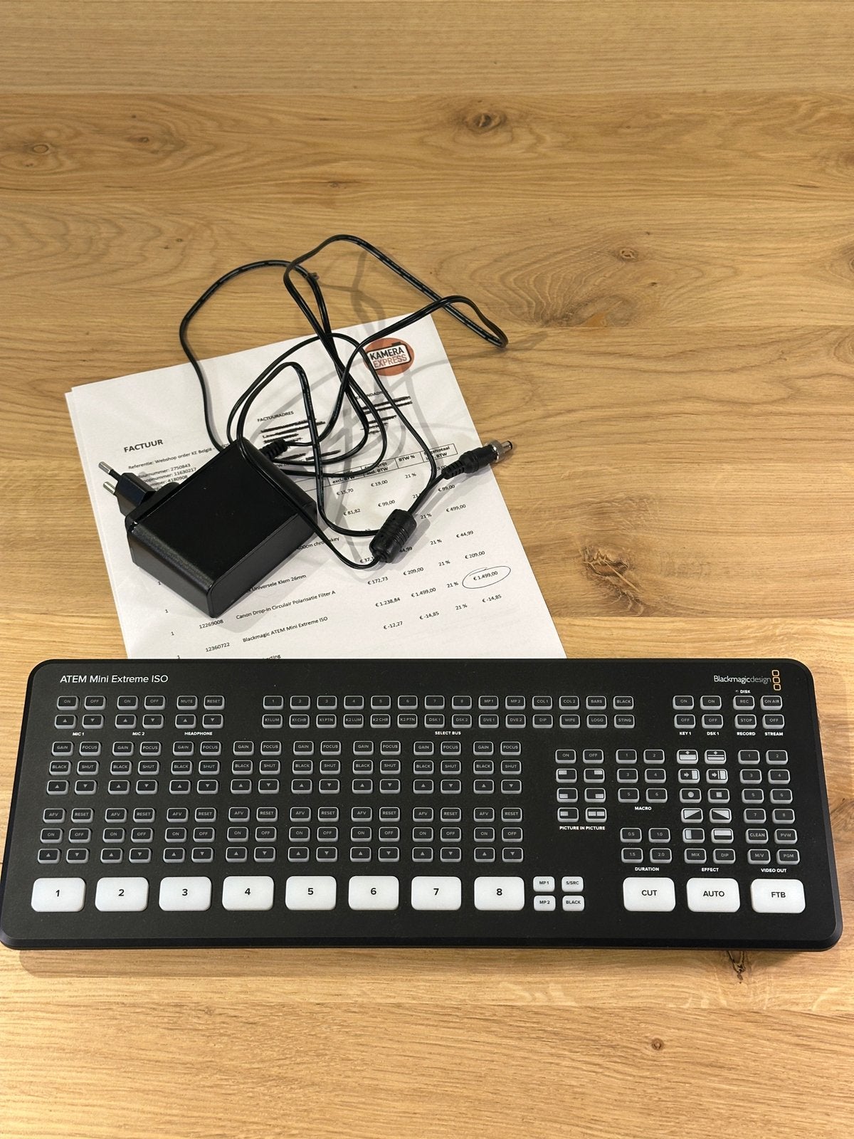 Blackmagic Design Atem Mini Extreme ISO - nouveau !, Musique & Instruments, Enlèvement, Comme neuf
