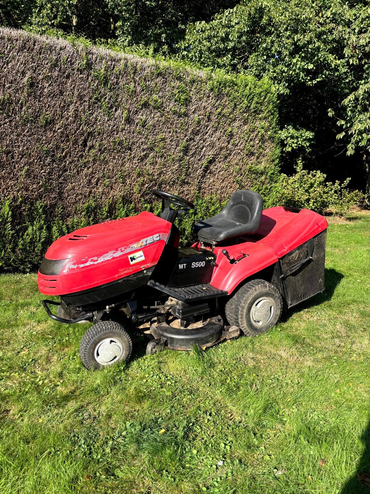 Tracteur tondeuse Motec, Enlèvement, Motec, Vitesses, 90 à 120 cm