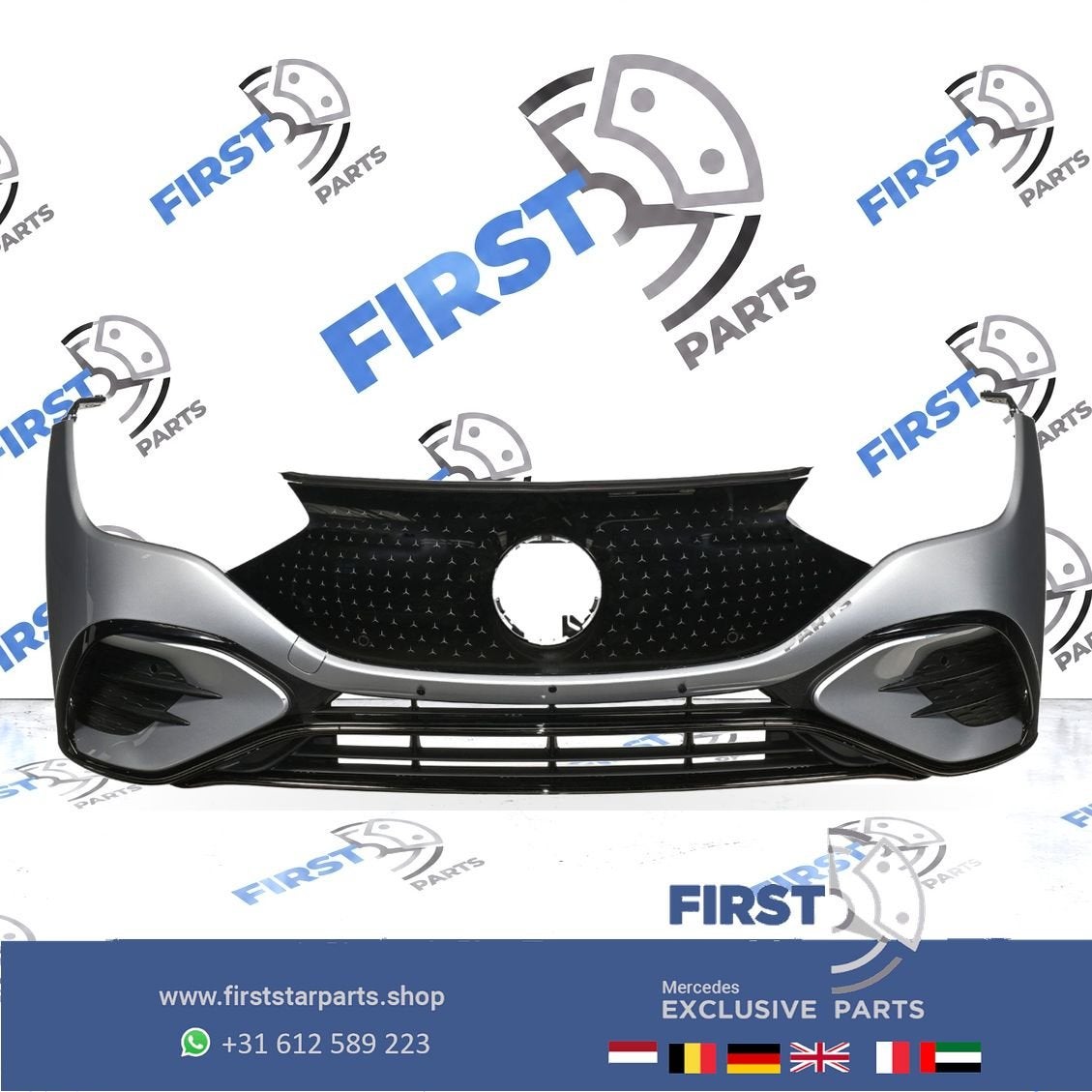 BUMPER W295 EQE AMG Voorbumper COMPLEET A2958853000 EQ E Kla, Gebruikt, -, Voor, Ophalen of Verzenden