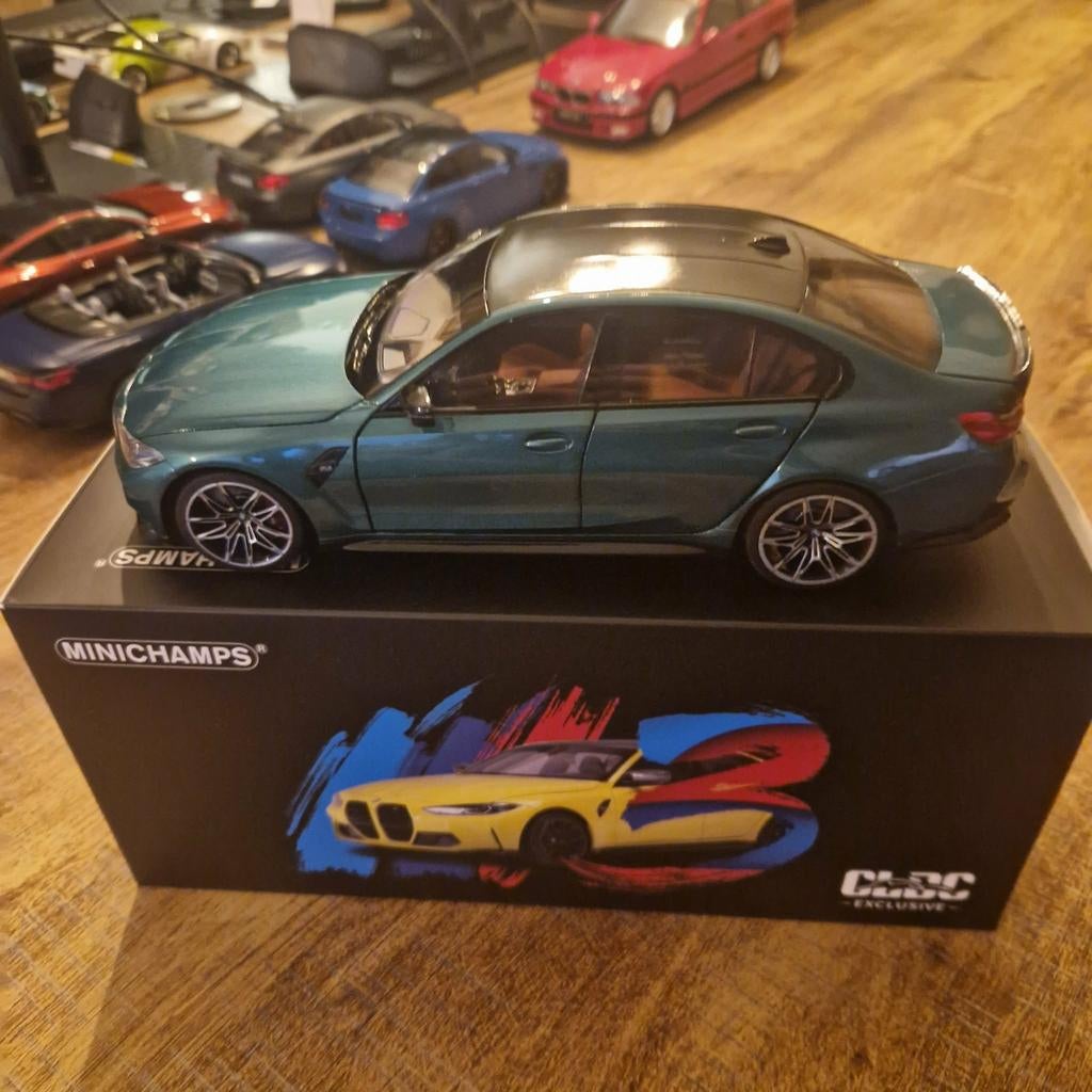 1/18 BMW M3 - CLBC Minichamps, Hobby en Vrije tijd, Ophalen of Verzenden, Nieuw, Auto, MiniChamps