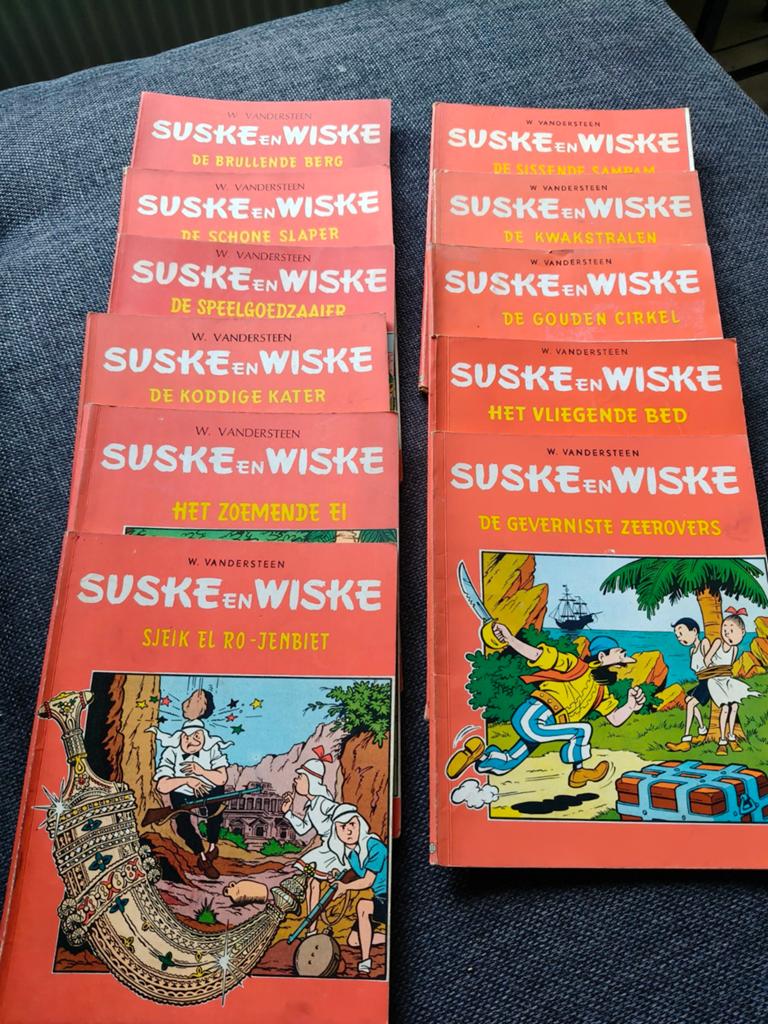 Suske en Wiske vier kleuren, Boeken, Stripverhalen, Ophalen