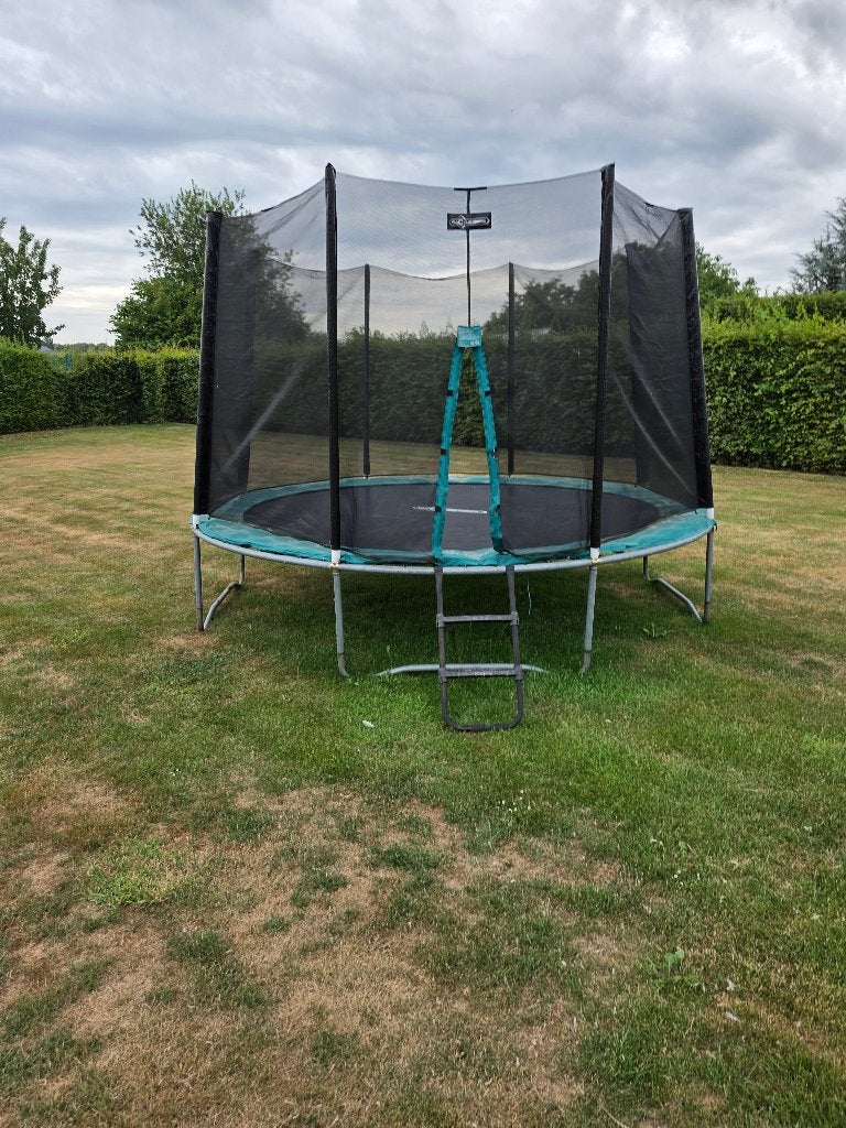 Trampoline, Ophalen, Gebruikt
