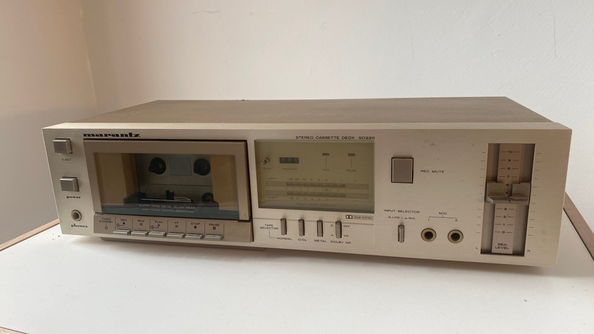 Marantz Stereo Cassette Deck SD220, Ophalen of Verzenden, Enkel, Marantz