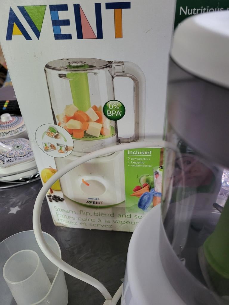 Avent mixeur pour bébé, Enlèvement
