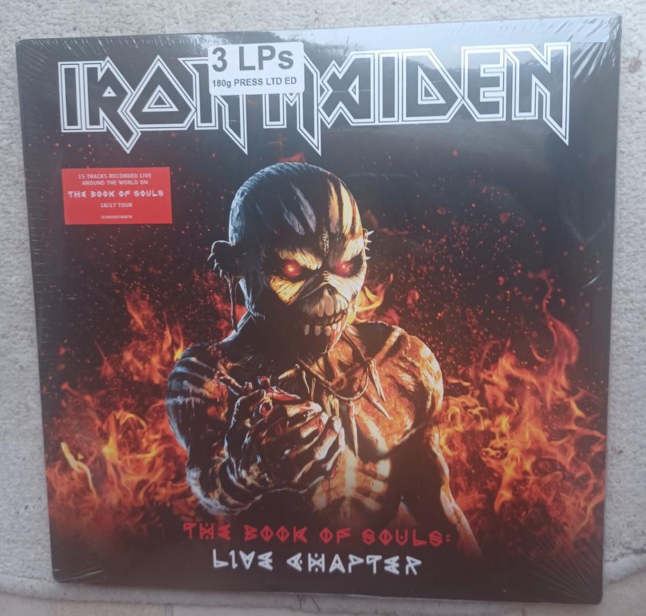 Iron Maiden triple LP live chapter, Scellé, Enlèvement ou Envoi
