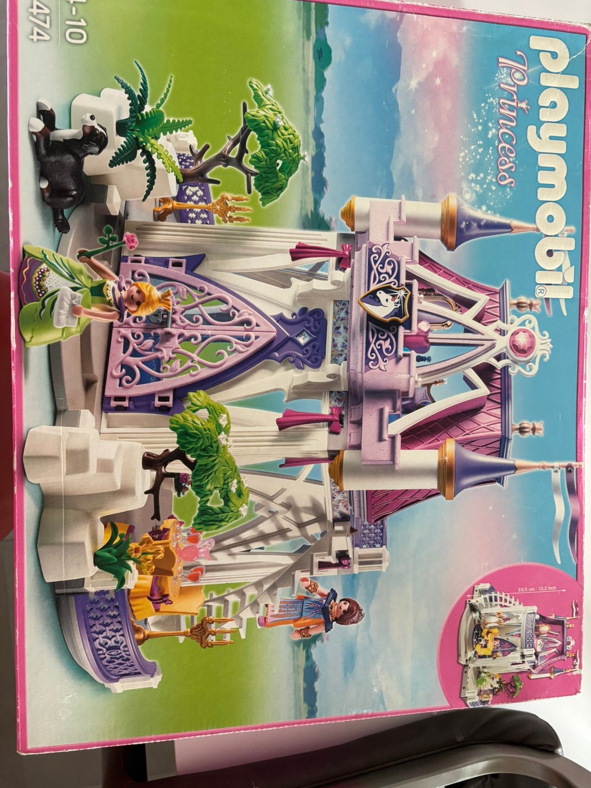 Playmobil prinsessenkasteel, Kinderen en Baby's, Speelgoed | Playmobil, Ophalen, Gebruikt, Complete set, Kasteel/Fort
