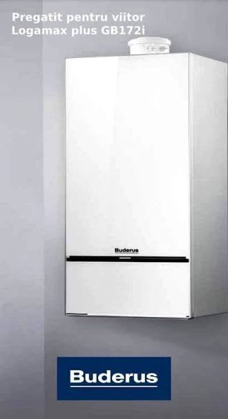New Chaudiere BUDERUS GB172 35kw! Face en verre titane !, Bricolage & Construction, Enlèvement, Neuf, Gaz naturel, Moins de 3 ans