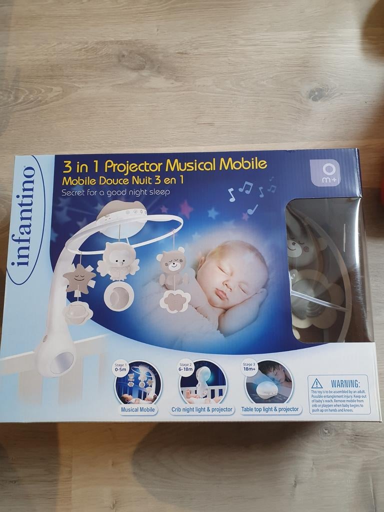 Lamp voor kinderbed - Infantino, Huis en Inrichting, Ophalen of Verzenden