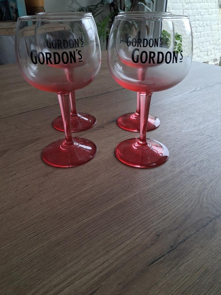 4 verres à gin Gordon, Enlèvement ou Envoi