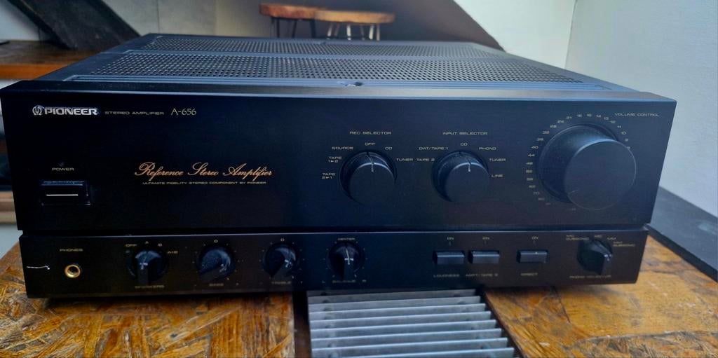 Pioneer Versterker A-656, Audio, Tv en Foto, Versterkers en Ontvangers, Gebruikt, Stereo, Pioneer, Ophalen of Verzenden