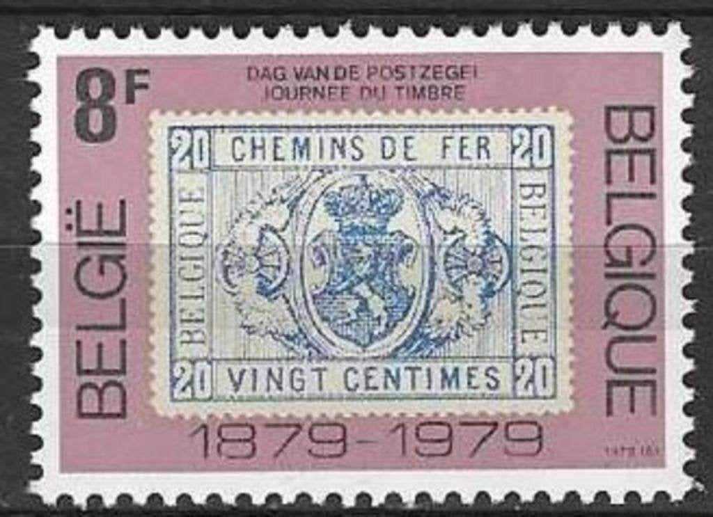 Belgie 1979 - Yvert 1924/OBP 1929 - Dag v.d. Postzegel (PF), Verzenden, Postfris, Postfris