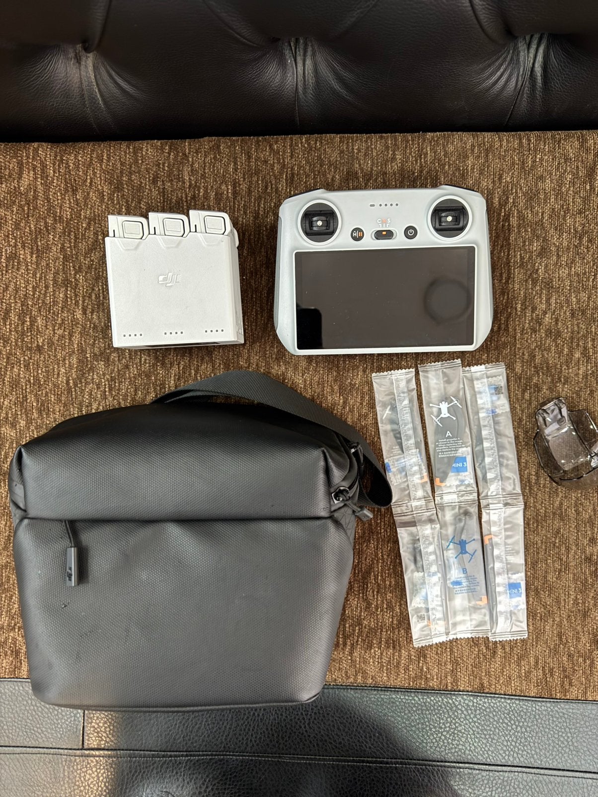 DJI Mini 3 accessoires – DJI RC + 3 batterijen, Ophalen of Verzenden, DJI