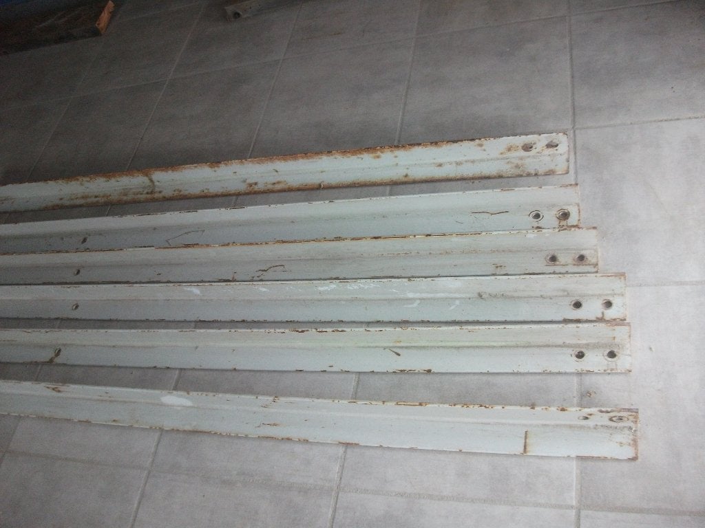 6 zwaar ijzeren; hoekprofielen ;276cm x70x70x7mm dikte;40€, Doe-het-zelf en Bouw, Ophalen, Gebruikt, 250 mm of meer, Overige typen