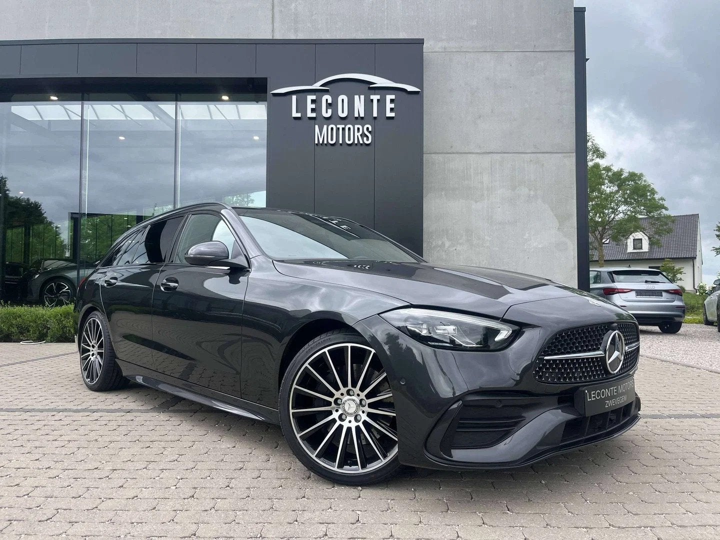 Mercedes-Benz C-CLASS 180 DCT Break AMG-Pack Leder/Virtual/S, Argent ou Gris, Achat, Euro 6, 1496 cm³