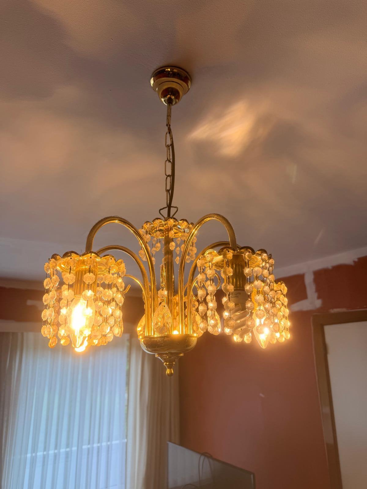 Luster gratis af te halen, Maison & Meubles, Lampes | Lustres, Enlèvement, Comme neuf