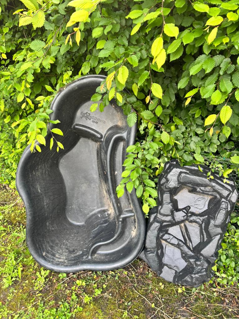 Petit etang et cascade, Enlèvement, Utilisé