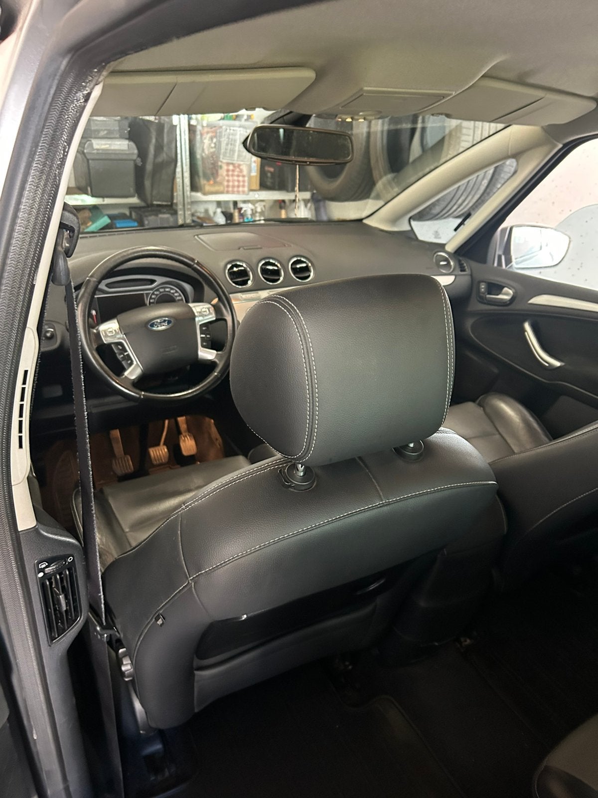Ford S-Max Zilver, 164 g/km, 7 zetels, Leder, Bedrijf