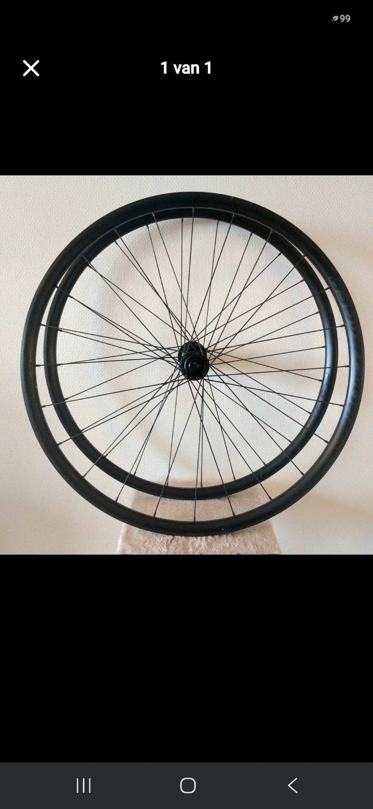 Racewielen Bontrager voor bandjes.AEOLUE,RSL37,TUBVLAR DISC, Fietsen en Brommers, Fietsonderdelen, Ophalen