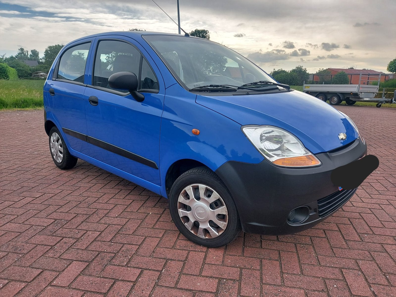 Chevrolet Matiz 0.8i Benzine, Auto's, Voorwielaandrijving, Stof, Zwart, Matiz