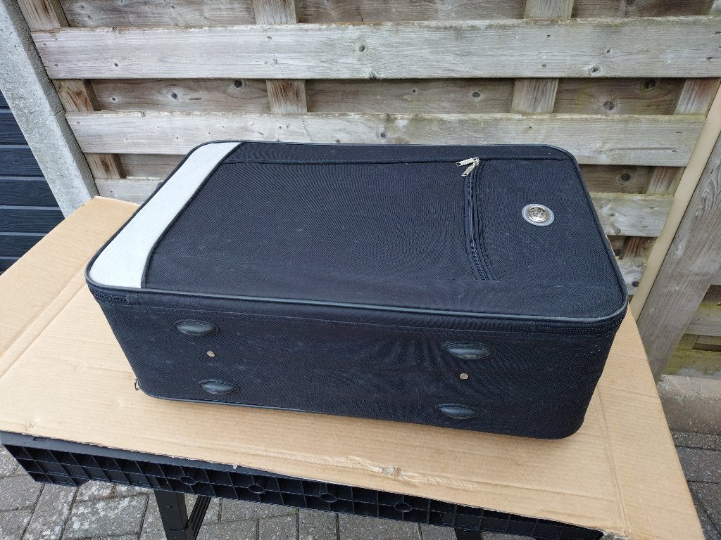 reiskoffers, Ophalen, Gebruikt, Wieltjes