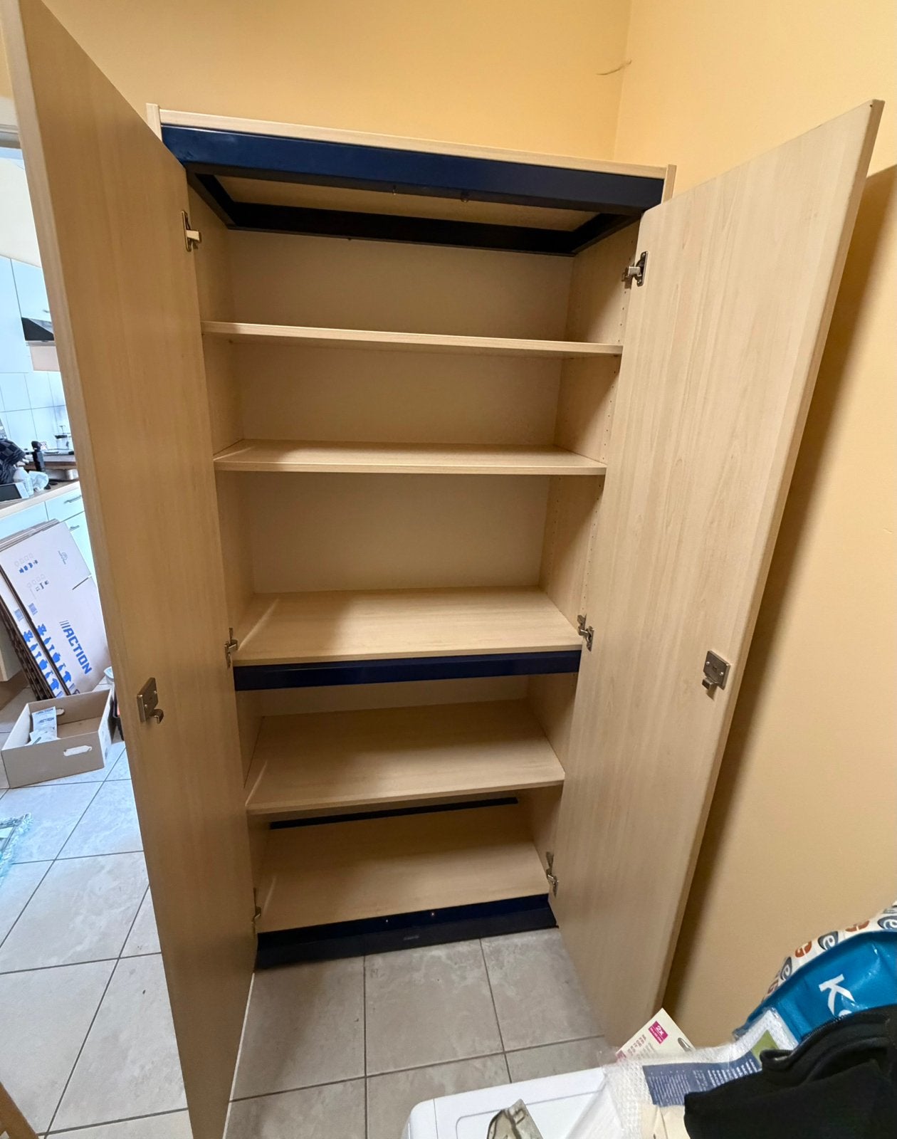 Kast met planken - 192x90x42,5 cm, Enlèvement, Utilisé