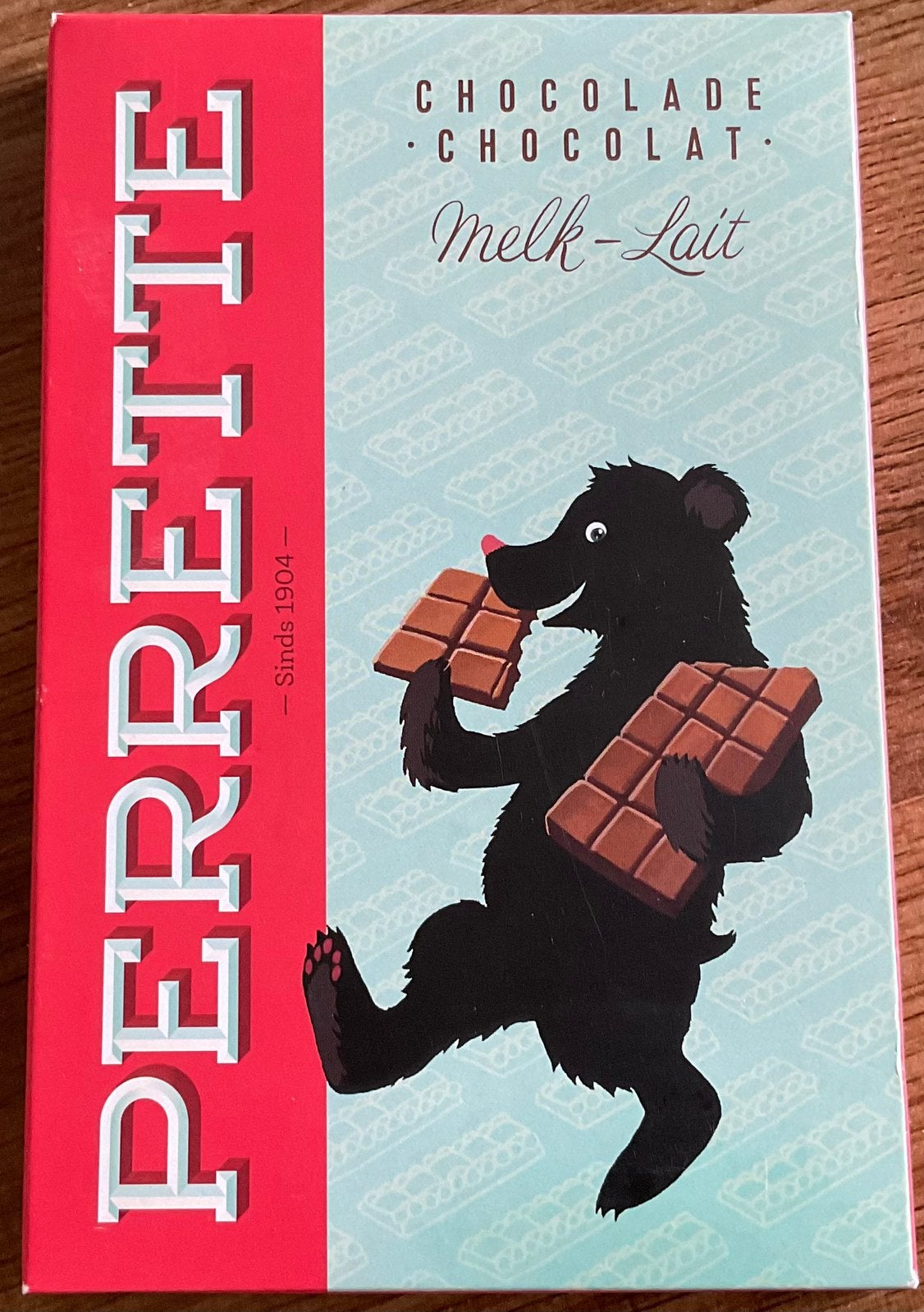 PERETTE CHOCOLADE VERPAKKING, Verzamelen, Ophalen of Verzenden, Zo goed als nieuw, Verpakking