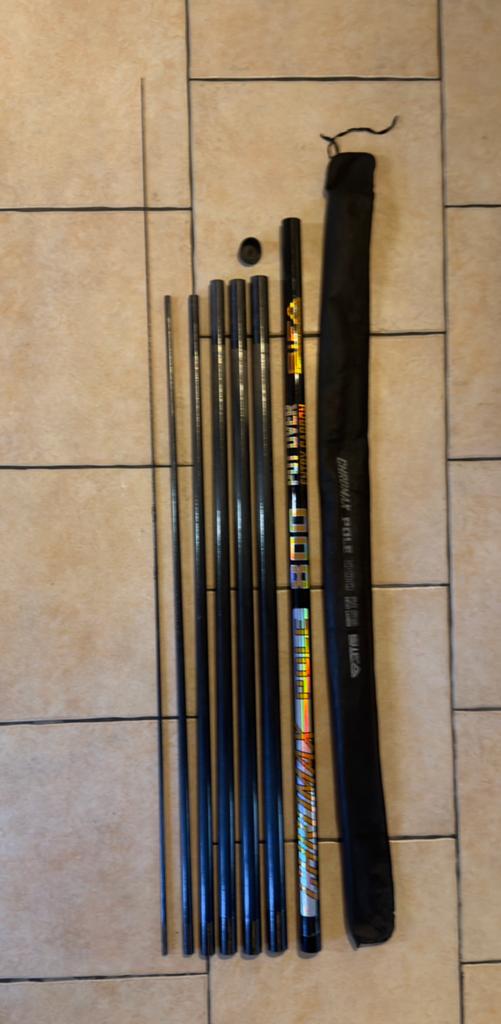 Bifa chromax pole 800, Watersport en Boten, Hengelsport | Witvissen, Ophalen, Gebruikt