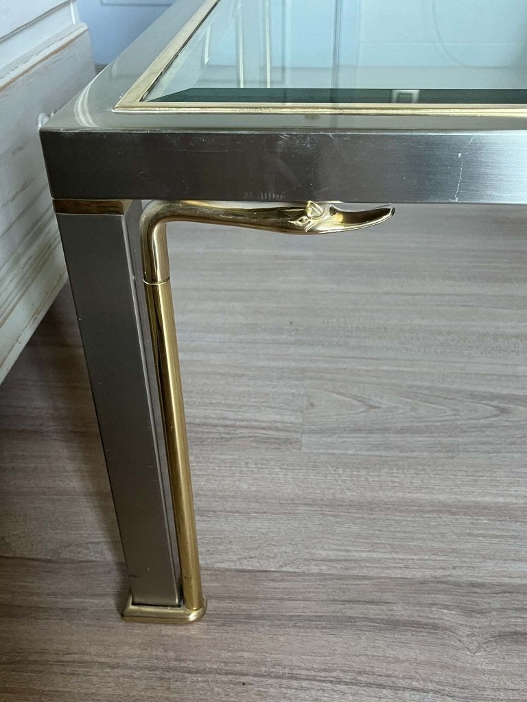 Table de salon, Verre, 50 à 100 cm, Carré, Enlèvement