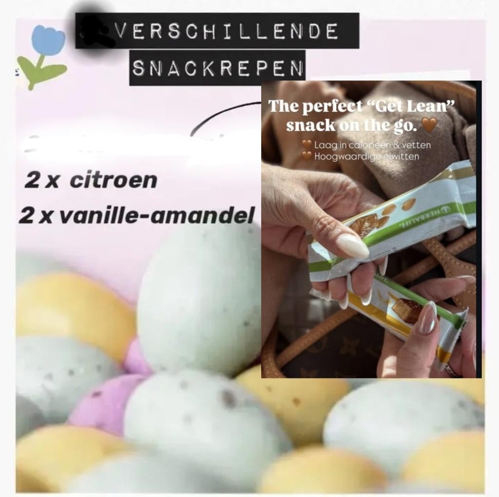 Herbalife snackrepen chocolade paasactie paaseieren, Ophalen of Verzenden, Nieuw, Overige typen
