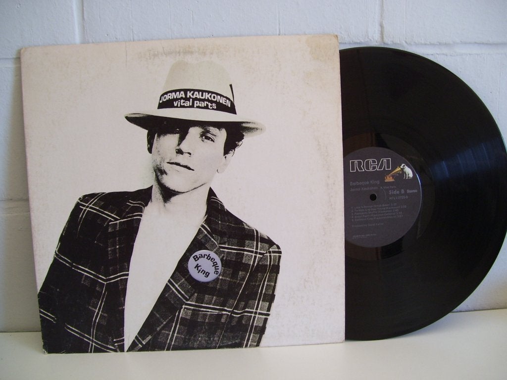 JORMA KAUKONEN &  VITAL PARTS  barbeque king, CD & DVD, Vinyles | Rock, Enlèvement ou Envoi, Comme neuf, Avec pochette intérieure