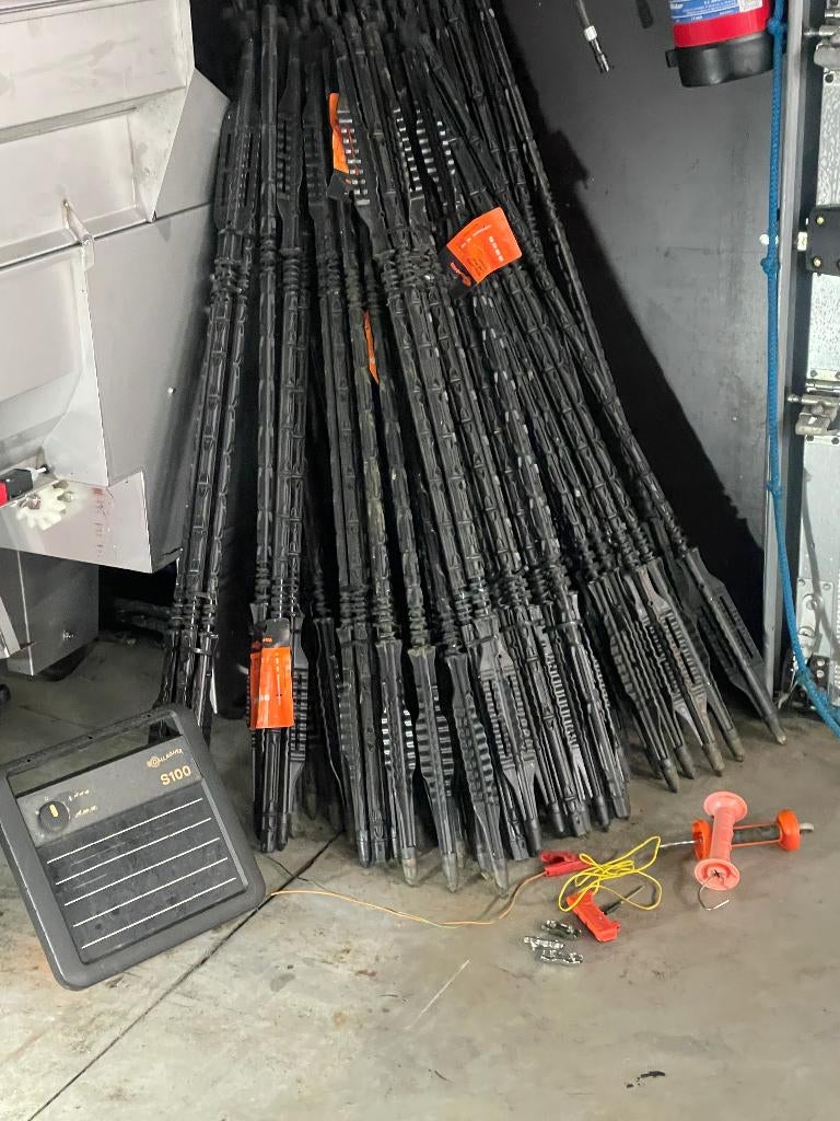 Clôture électrique Gallagher complète - parfait état, Pâturage