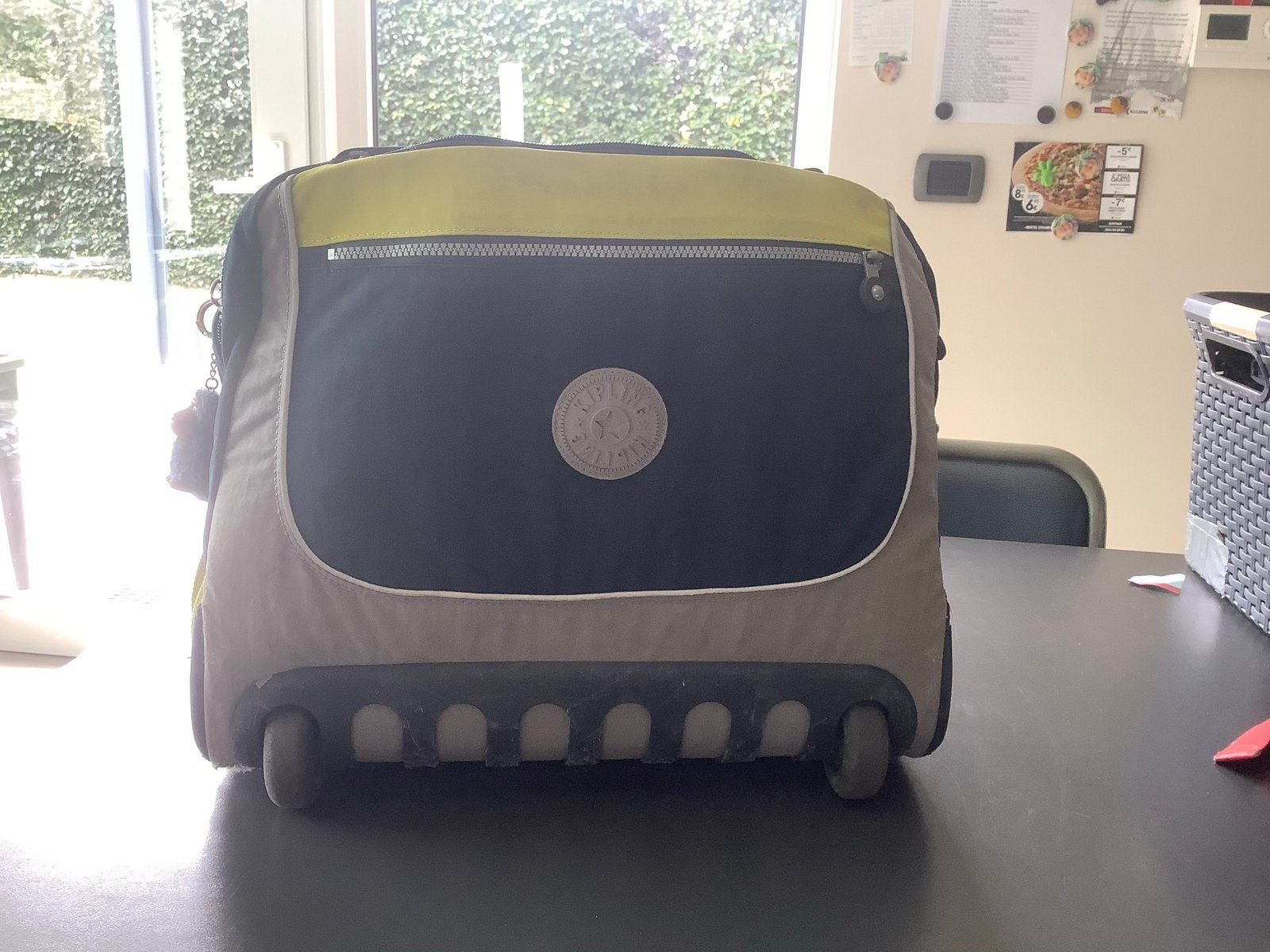 Boekentas Kipling, Handtassen en Accessoires, Tassen | Schooltassen, Ophalen, Gebruikt, Blauw, Aktetas of Boekentas