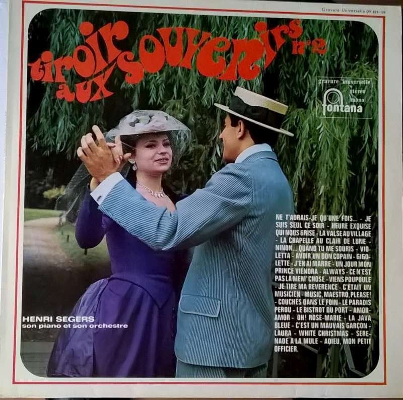 LP Tiroir Aux Souvenirs N 2 Henri Segers, Son Piano, CD & DVD, Vinyles | Pop, Comme neuf, Pop, LP, Housse de protection extérieure