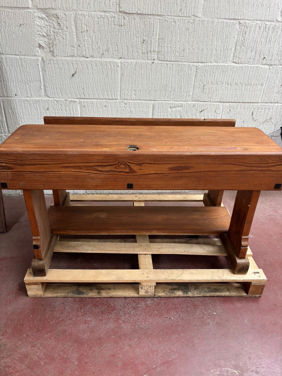 Banc d'école à l'ancienne, Maison & Meubles, Enlèvement, Utilisé