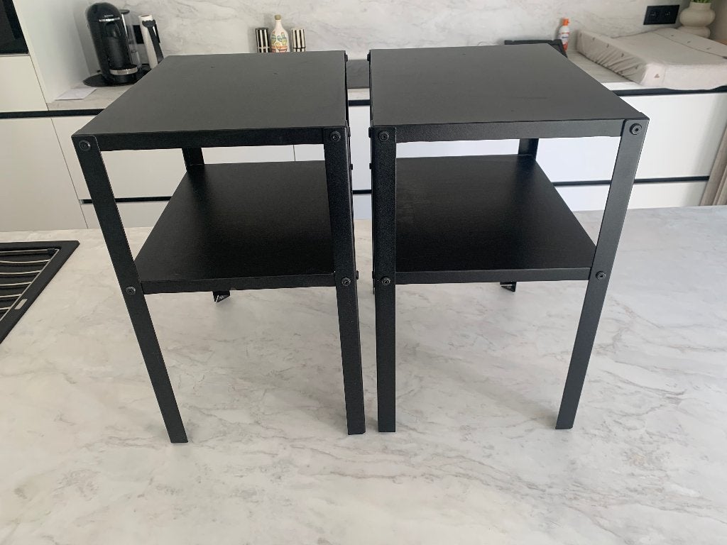 Bijzettafel, Huis en Inrichting, Tafels | Bijzettafels, Ophalen, Minder dan 55 cm, Zo goed als nieuw, 60 cm of meer