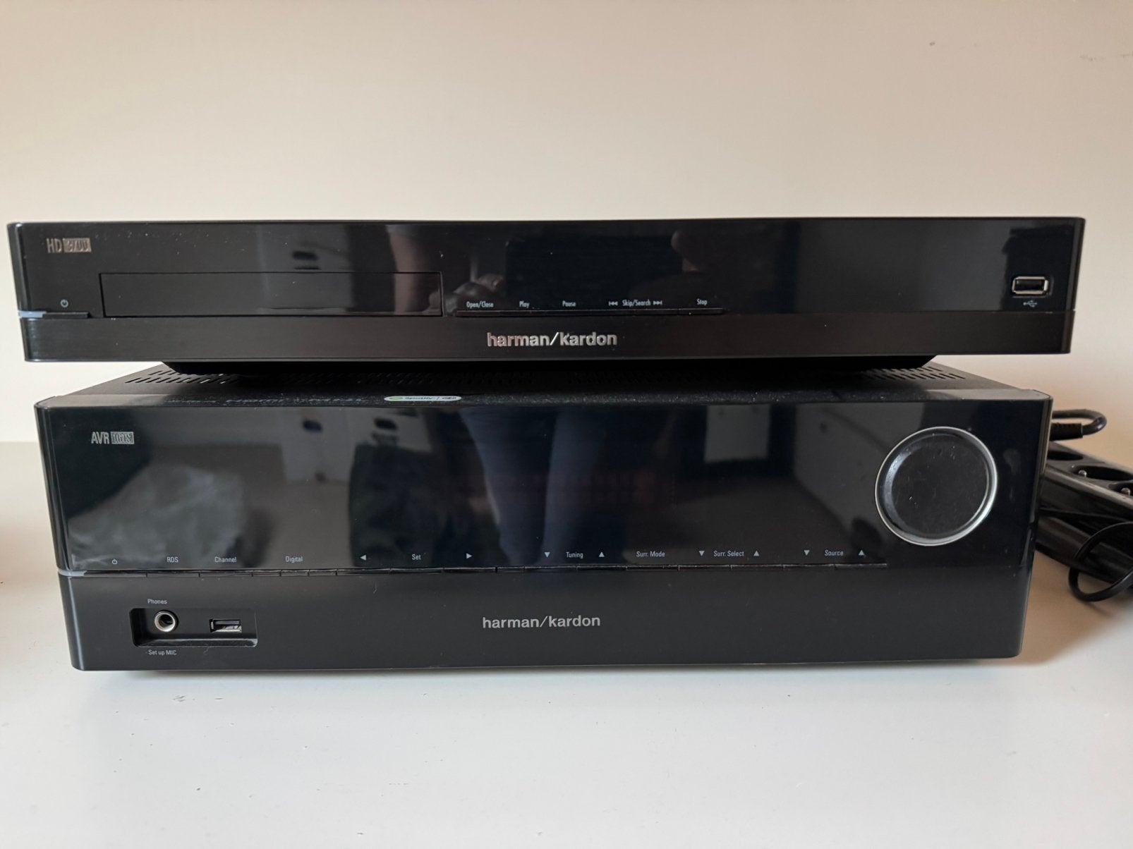 Versterker en cd-speler Harman Kardon, TV, Hi-fi & Vidéo, Enlèvement, Comme neuf, Autres marques