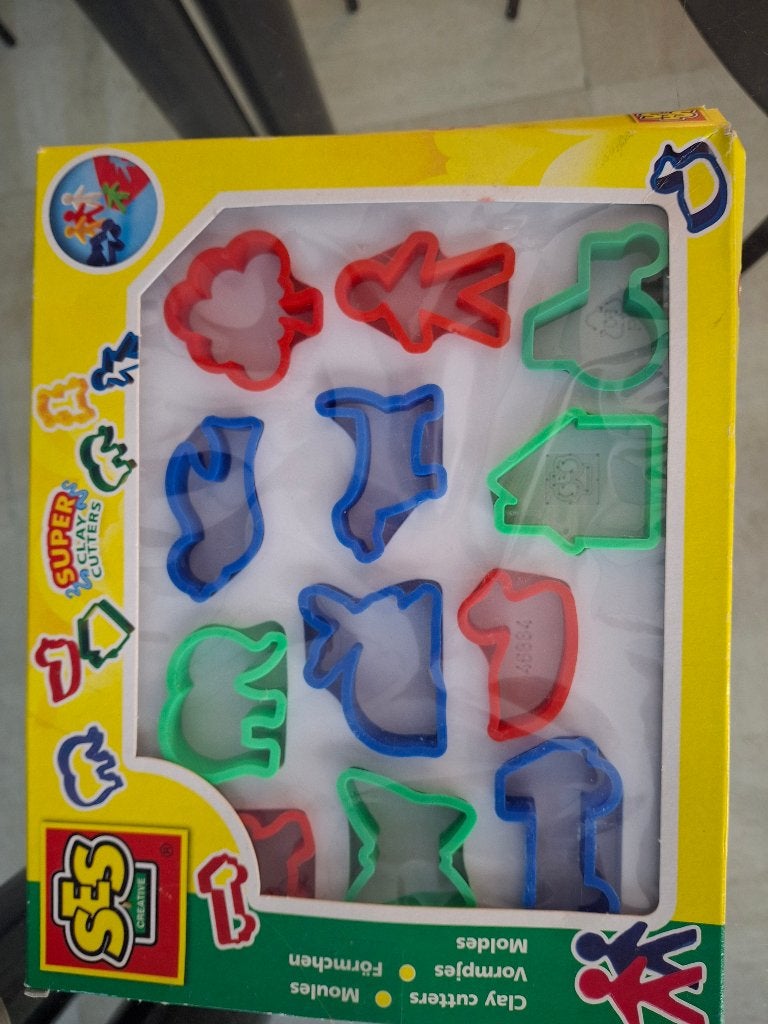 Cutters voor plasticine, Ophalen, Zo goed als nieuw, Knutselen