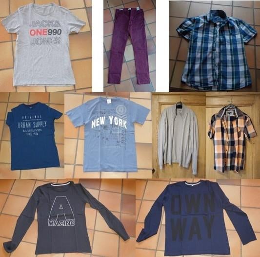 Lot de vêtements pour hommes (taille S), Ophalen of Verzenden, Gedragen, Maat 46 (S) of kleiner
