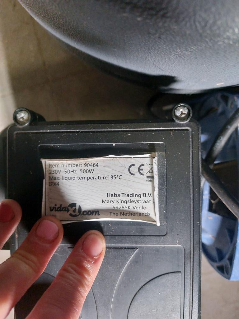 Zandfilter met pomp voor zwembad of vijver, Enlèvement, Utilisé, Filtre