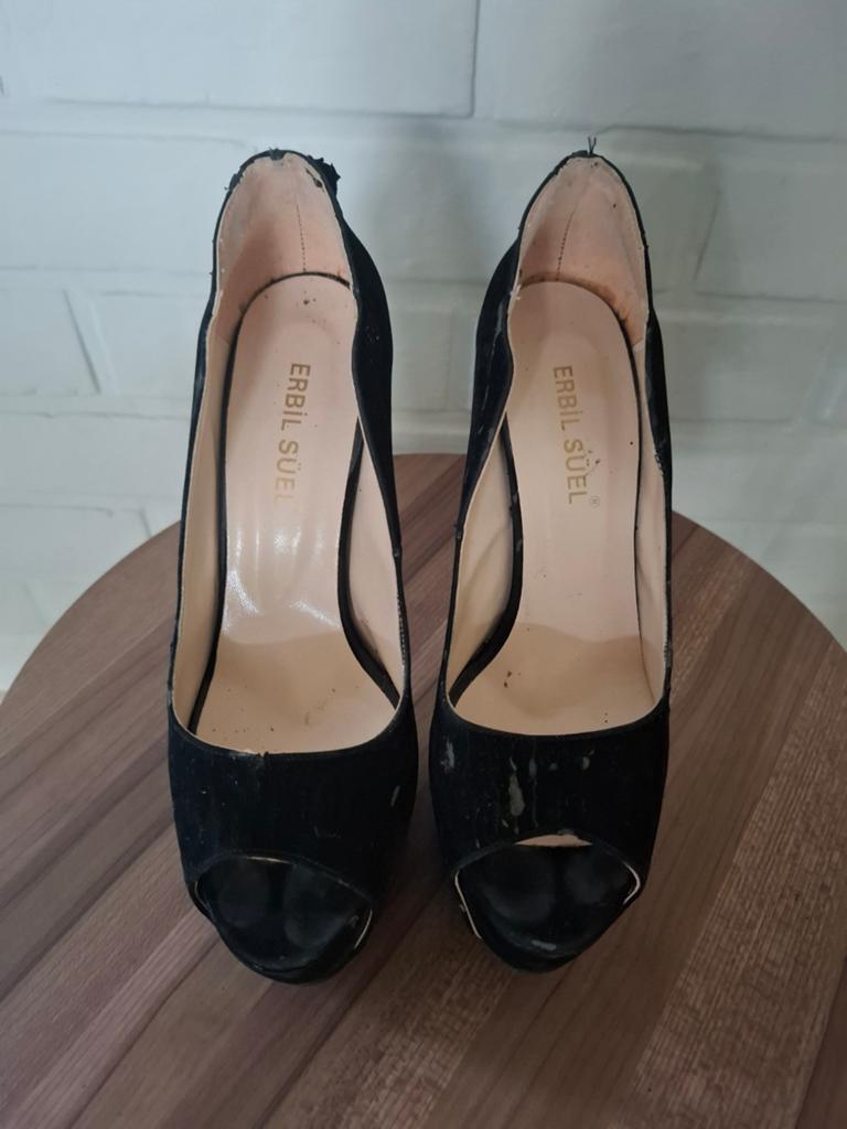 Peeptoe pumps maat 38 (Beschadigd), Kleding | Dames, Ophalen, Pumps