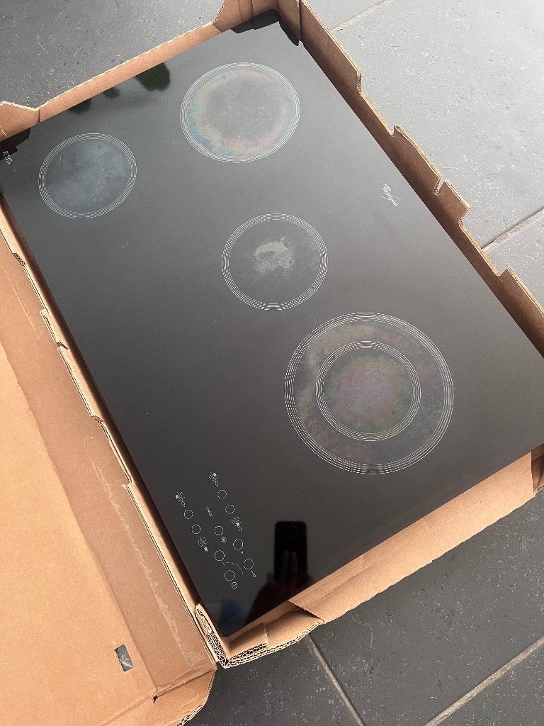 Inductiekookplaat Whirlpool, Electroménager, 4 zones de cuisson, Encastré, Enlèvement, Utilisé