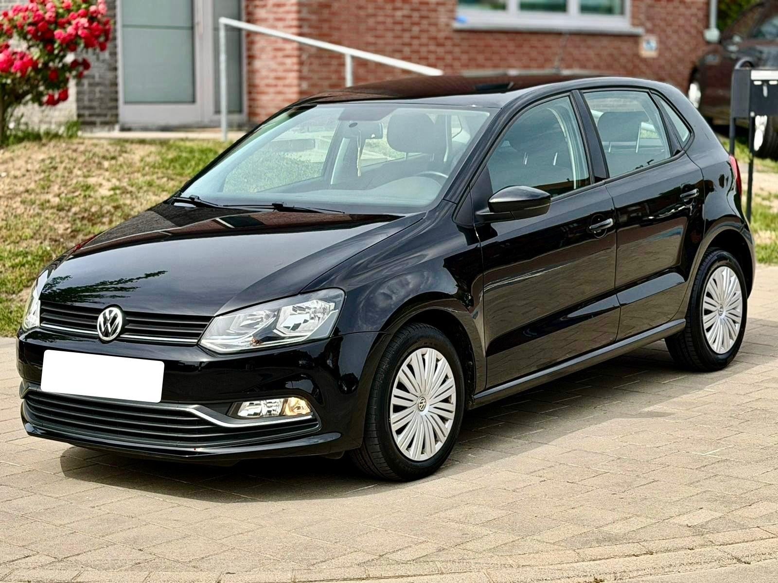 VOLKSWAGEN POLO | TOPSTAAT | 2016 | ALLSEASON | 75PK, Autos, Achat, Euro 6, Entretenue par le concessionnaire, Noir