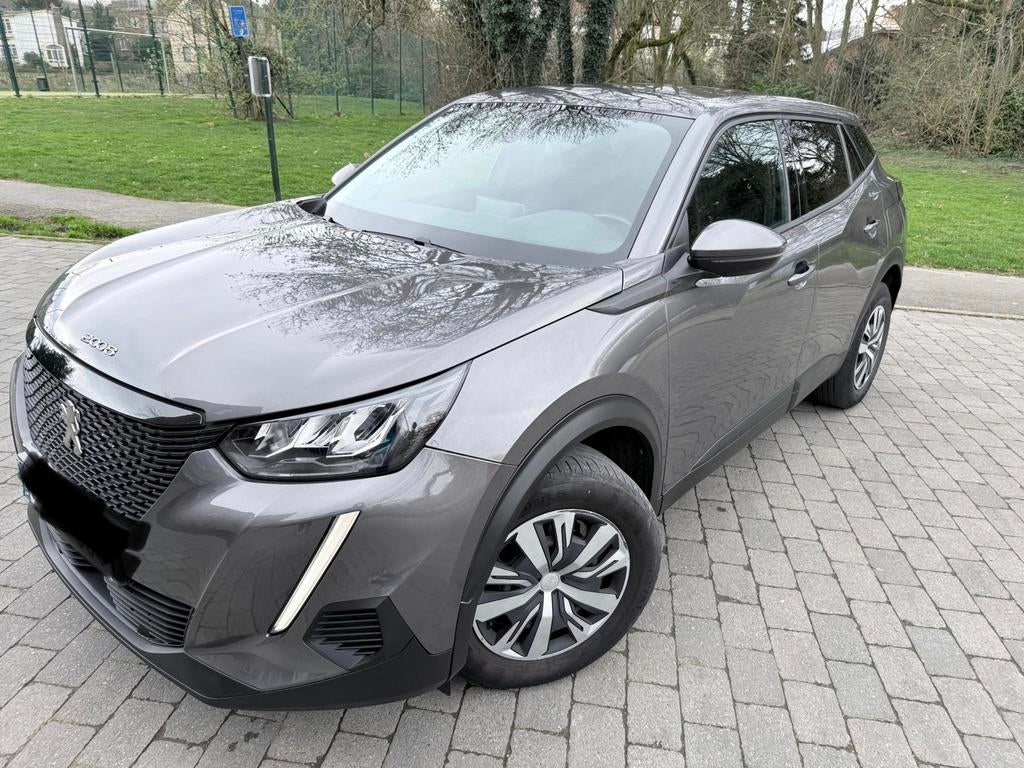 Peugeot 2008 1.5 BlueHDi Allure  90000 km tel 0484718956, Autos, Peugeot, Argent ou Gris, Achat, Euro 6, Entreprise