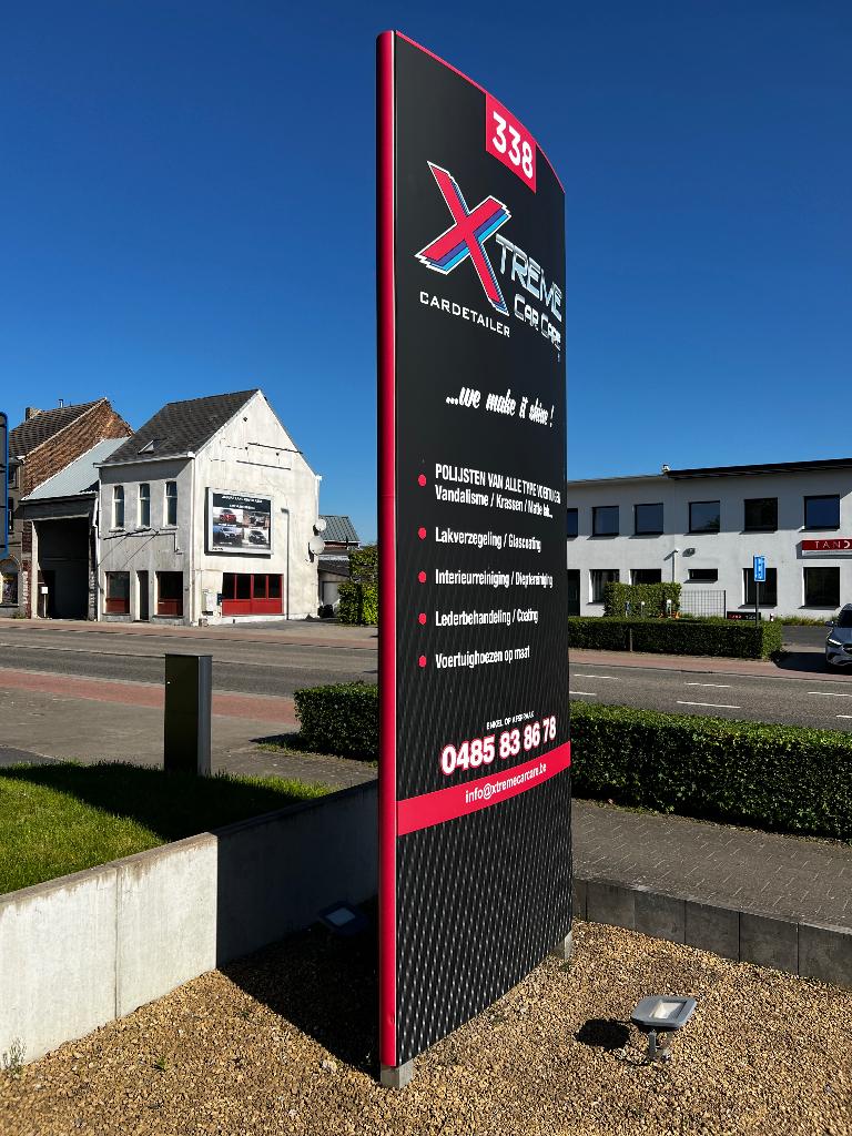 Reclamezuil/totem, Ophalen, Gebruikt