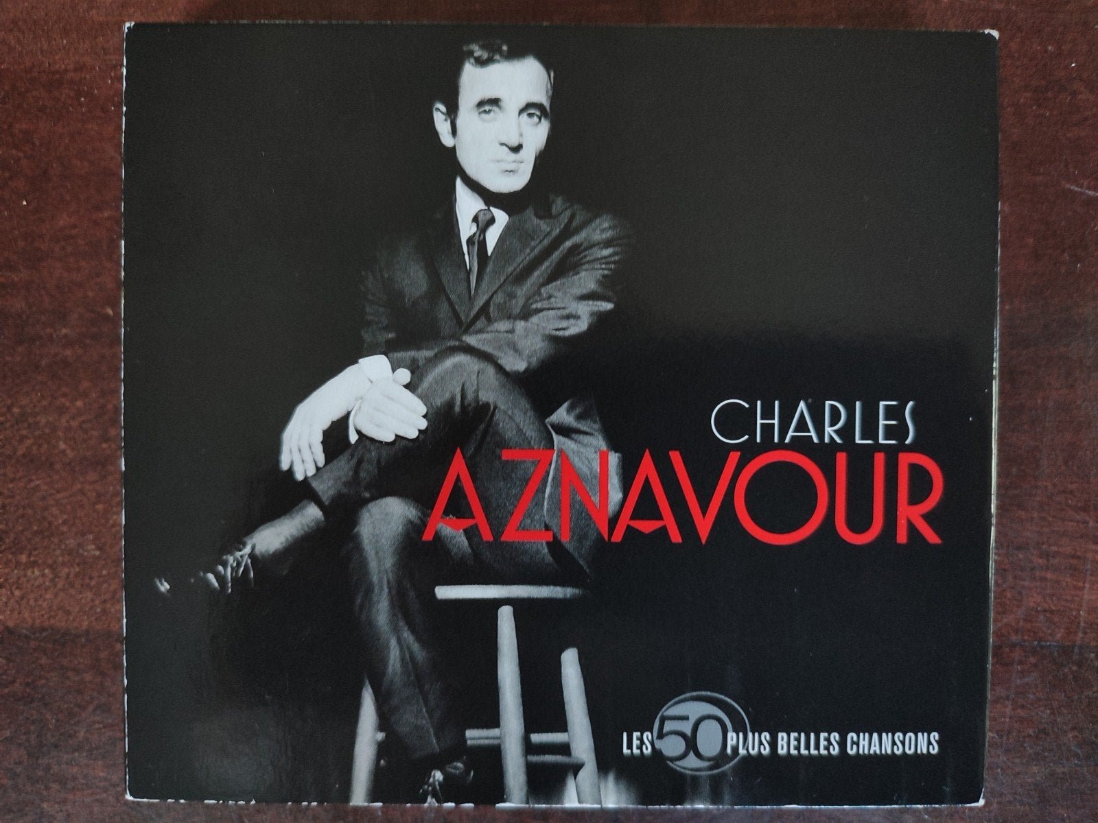 3-CD : CHARLES AZNAVOUR - LES 50 PLUS BELLES CHANSONS, Ophalen of Verzenden, Zo goed als nieuw, Boxset, Chanson