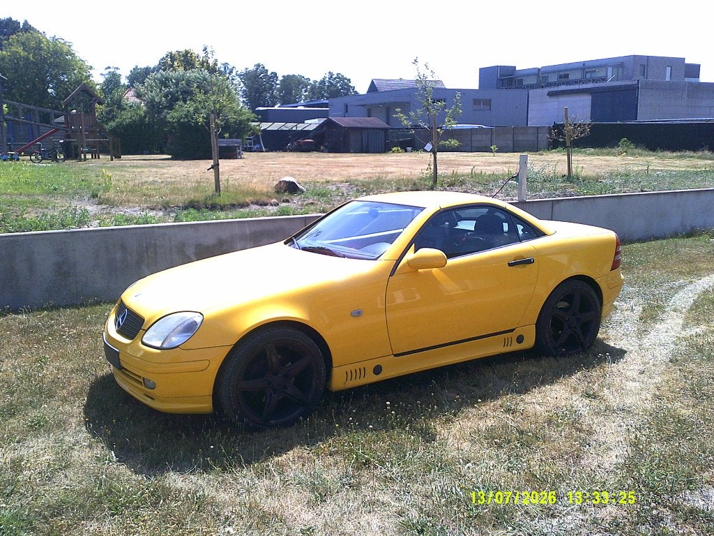 mercedes 200 slk automaat, Noir, Automatique, Particulier, 4 cylindres