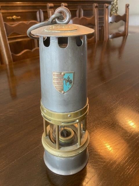 Mijnwerkerslamp, Antiek en Kunst, Ophalen